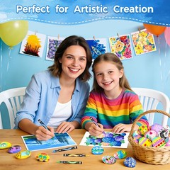 Acrylic Paint Markers, 108 Colors Water-Based Paint Pens for Art and Craft Pr…
