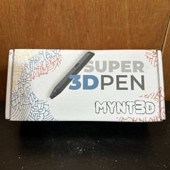 NEW Super 3D Pen 1.75mm ABS PLA Compatible 3D Printing Pen w/ 3 Filament Colors