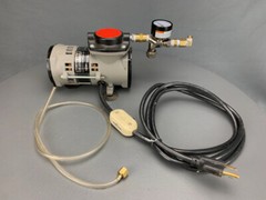 Badger 80-2 Diaphragm Air Brush Compressor w/Pressure Regulator & Gauge E0062