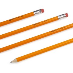 Amazon Basics Wood-Cased #2 Pencils for 1 Count (Pack of 150), Yellow
