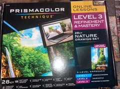 PRISMACOLOR TECHNIQUE ONLINE LESSONS LEVEL 3 REFINEMENT & MASTERY 28 CT NATURE