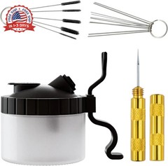 crpen Airbrush Kit with Brush Cleaner Solution Airbrush Cleaner Kit Airbrush Hol