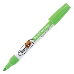 Thornton’s Art Supply Oil-Based Paint Marker, Medium Point, Lime Green Ink