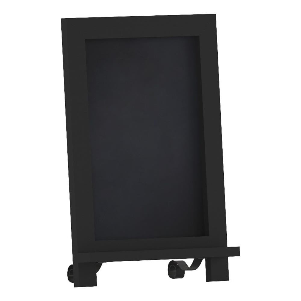 9.5″ x 14″ Freestanding Tabletop or Wall Mount Magnetic Chalkboard-Black