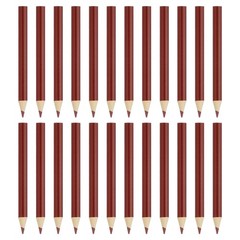 Reddish Brown Colored Pencils Set,24 Pcs Oil Color Pencils