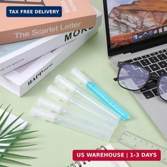 5 PCS Refillable Acrylic Paint Markers, 0.5mm Extra Fine Tip Empty Markers Pens
