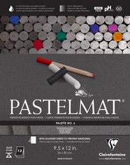 Clairefontaine Pastelmat Glued Pad – Palette No. 6 – (9 1/2 x 12 Inches) 24 x