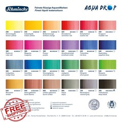 Schmincke Sapphire Blue Liquid Watercolor 30ml Pipette