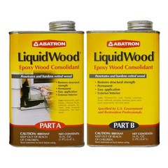 Liquidwood 2pt Epoxy Kit – Ideal for Carpentry, Floors & Antiques Restoration
