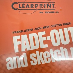 Clearprint 1000HP-10 Fade-Out Isometric Vellum Pad 11×17 50 Sheets