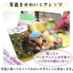 Sakura Crepas Water-based Pen Photo Pen Deco Cute Metallic 6colorset
