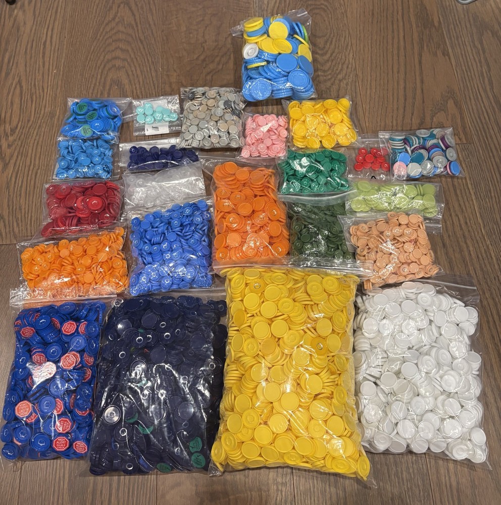 8 pounds of Sorted Medicinal Caps