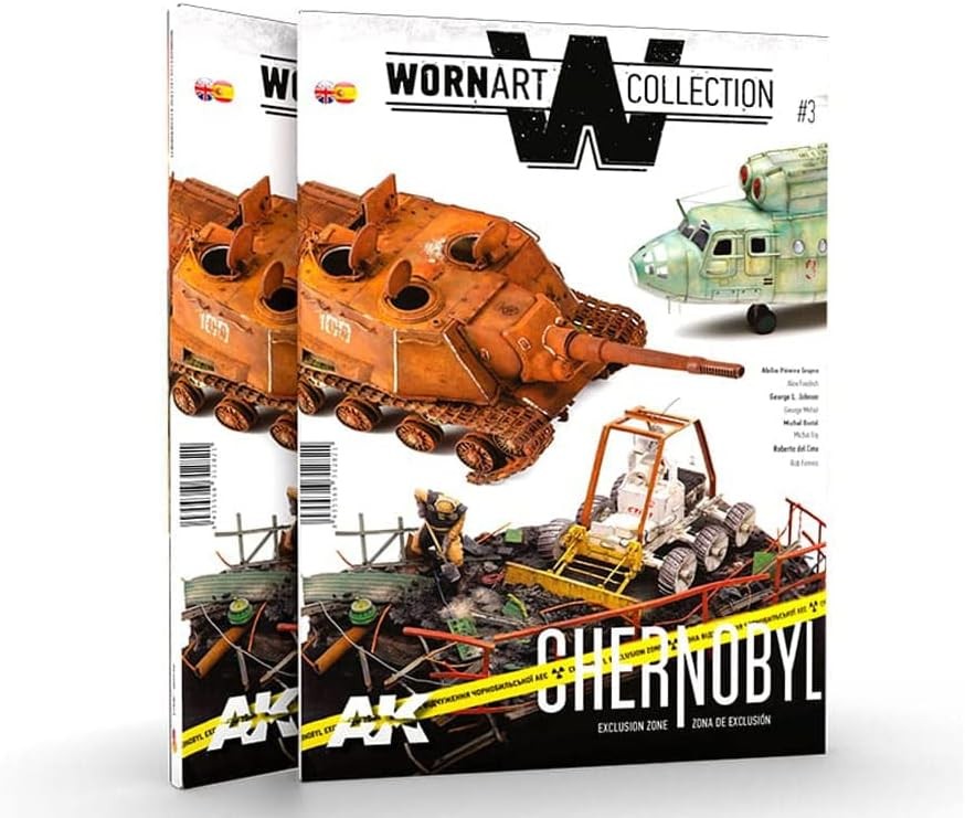 AK Interactive Worn Art Collection 3 Chernobyl Modeling Book