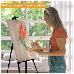 Adjustable Metal Easel Stand – 17 to 66 Inch Height