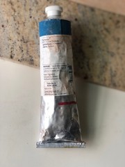 Williamsburg Handmade Oil Paint Tube 150 ml – Cerulean Blue Genuine, Series 8