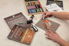 Clairefontaine Pastelmat White Pad 18x24cm