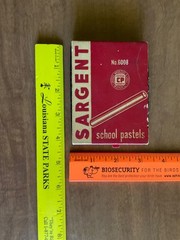 Vintage Sargent School Pastels Made in USA