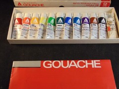 Holbein Acrylic Gouache Designer Colors Set Of 12 – D981 – Japan