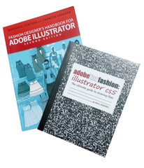 Adobe for Fashion Books: Illustrator CS5 & Adobe for Fashion 2 pc Paperback New