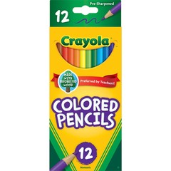 Crayola Assorted Colored Pencils – 12 Colors Per Box (5 Packs) NEW G14
