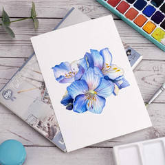 Watercolor Block, 140-Lb Artist Quality Watercolor Paper Pad Acid-Free Cold Pres