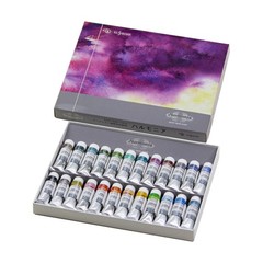Kusakabe Harmonia Transparent Watercolor 24 Colors 10ml size Granulation