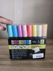 POSCA Acrylic Paint Markers Soft/Pastel Colours Set of 8 PC-5M 1.8-2.5mm