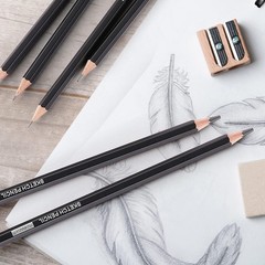 12 Pieces Graphite Pencils(14B – 2H) Professional Drawing Sketching Pencil Set