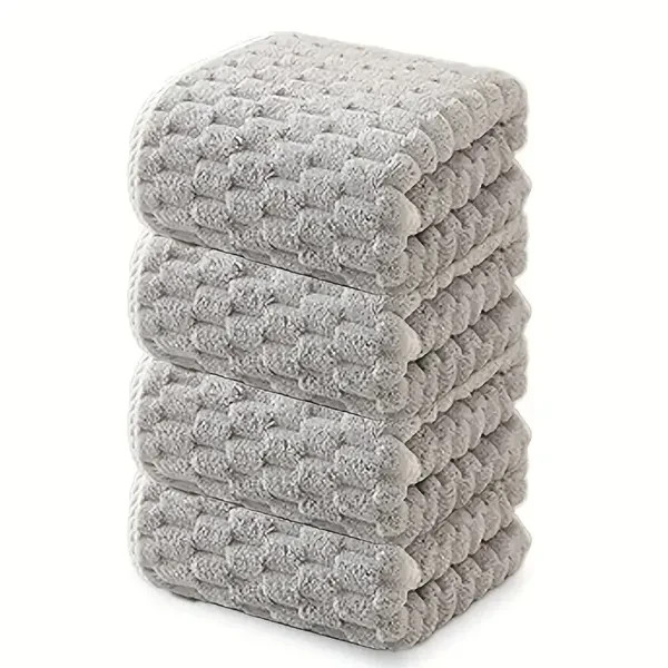 “Lifetime Durability Waffle Bath Towels – Commercial-Quality Microfiber That Las
