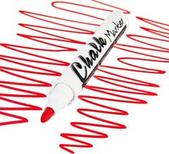 Erasable Liquid Chalk Markers Set of 12 Vibrant Colors with Round Tips for