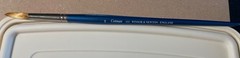 Winsor& Newton Cotman 111 #10 Round Brush Long Handle New!!