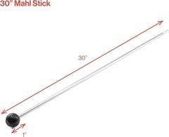 Mahl Stick Artist Hand Rest for Painting – 30″ Aluminum Painter Hand Rest Tool w