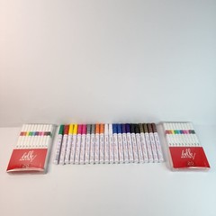 21 Overseas paint markers w/ 2 sets of Hello Artist fineliner pens