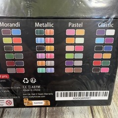 NICETY 72 Colors Acrylic Paint Markers Pens Extra Fine Tip Point Water Base