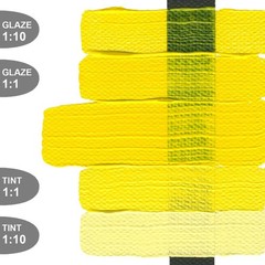 Heavy Body Acrylics Hansa Yellow Opaque 5 fl oz Tube Professional Paint