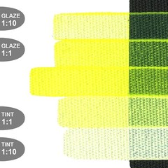 1 Jar SoFlat Matte Acrylics Fluorescent Yellow 4 fl oz Professional Paint