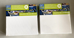 2 Level 3 Gallery Wrapped Heavy Duty Canvas’ by Artist’s Loft …8 X 8 in sq.