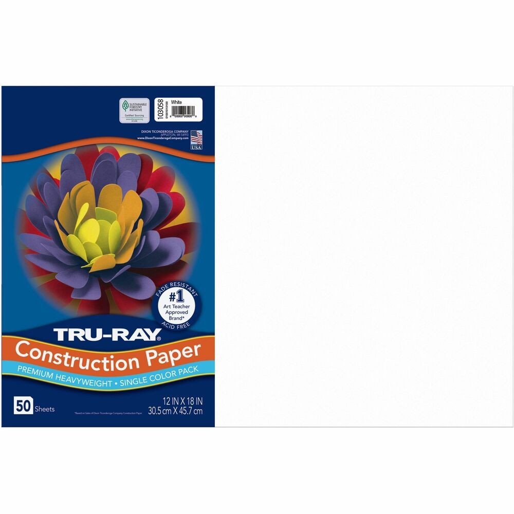 Tru-Ray Construction Paper 103058 Tru-Ray 103058 084001030587