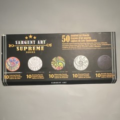 Sargent Art Supreme Series 50 Art Pencils Set – Colored, Drawing, Watercolor, M…