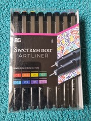 Spectrum Noir, Artliner, pack of 8 Bright pens, SPECN-AL8-BRI