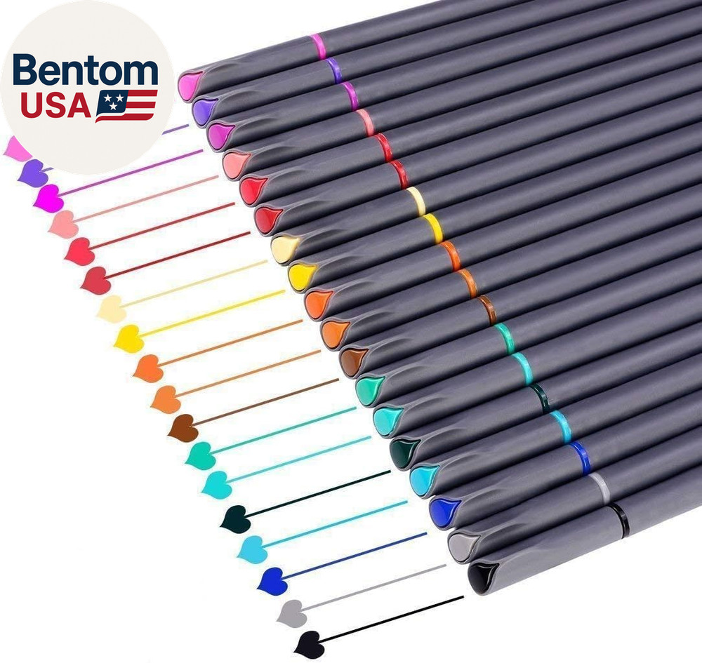 Journal Planner Pens Colored Pens, Office School Supplies, Fine Point Fineliner