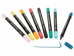 MARABU 24pk Watercolour Twin Tip Brush Pens Markers Set Transparent Ink Paint