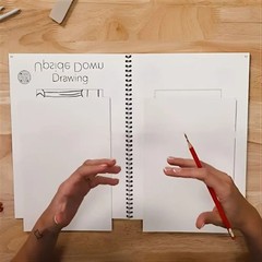 This Is Not a Sketchbook Drawing Coloring Workbook Thick Paper Creative Art Book