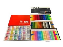 150ct Set Holbein Color Pencils and a 108ct Set Holbein Water-Color 5ml Tubes
