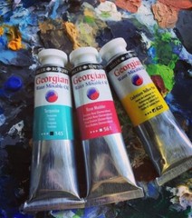 Daler Rowney Georgian Water Mixable Oil Paint 37ml Tubes 40 Colours Available
