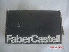 NEW in BOX Vtg. FABER CASTELL HIGGINS BLACK NON-WATERPROOF DRAWING INK 1 oz 4425