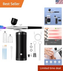 Rechargeable High Pressure Airbrush Set – Portable & Versatile for Artists