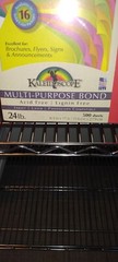 Lot of 22 Pacon Kaleidoscope Colored Paper 24lb 8-1/2 x 11 Red 500 Shts