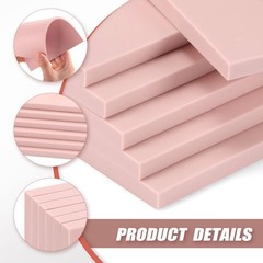 8×6 Inch Rubber Linoleum Blocks Printmaking Linocut Stamp Carving 6 PCS