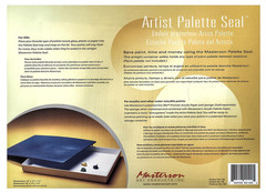 Masterson Artist Palette Seal – palette seal. NEW SEALED